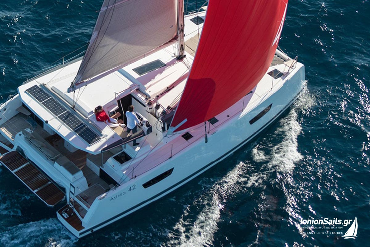 ionionsails.com - charter Fountaine Pajot Astrea 42, Inoe, catamaran