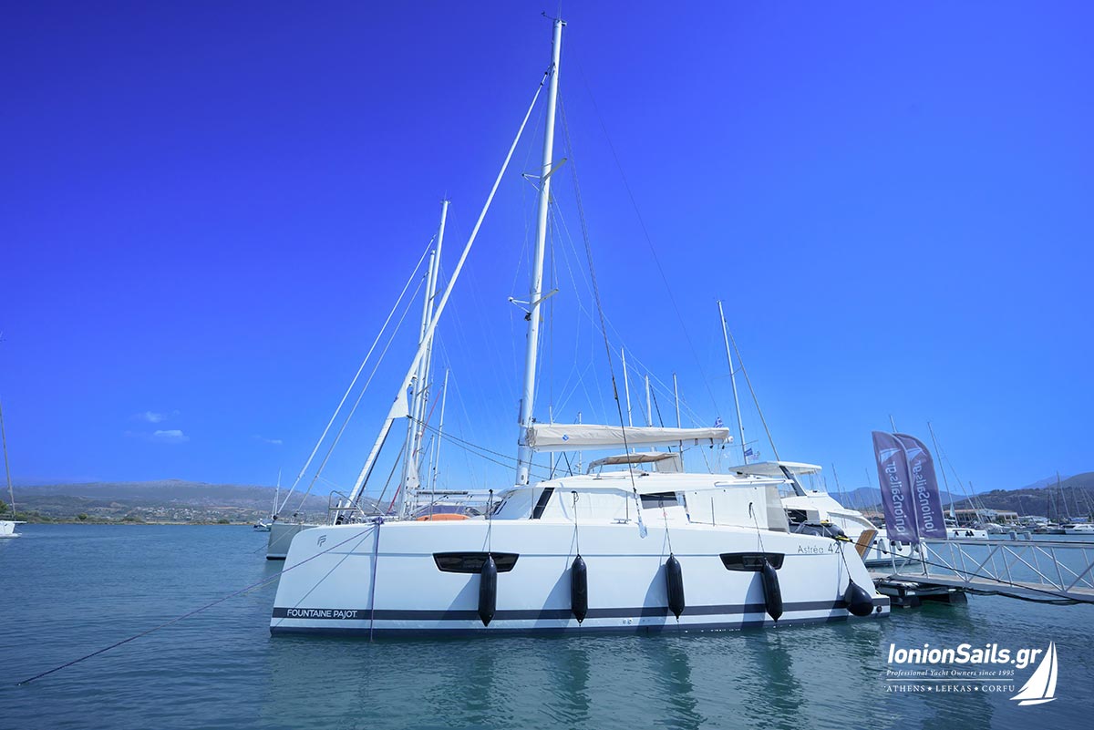 ionionsails.com - charter Fountaine Pajot Astrea 42, Inoe, catamaran