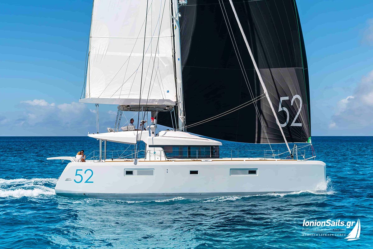 ionionsails.com - charter Lagoon 52F, Saga, catamaran