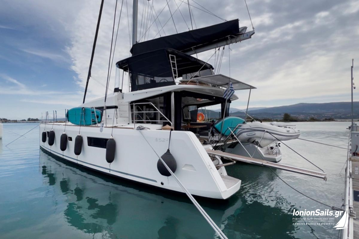 ionionsails.com - charter Lagoon 52F, Saga, catamaran