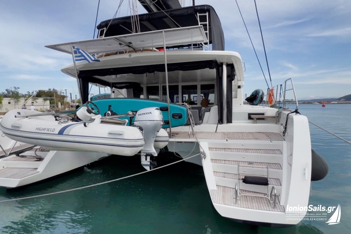 ionionsails.com - charter Lagoon 52F, Saga, catamaran