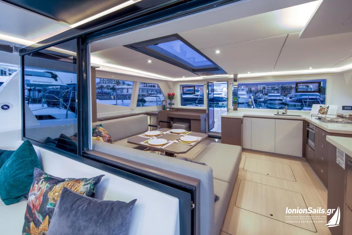 ionionsails.com - charter Leopard 45, Celavie III, catamaran