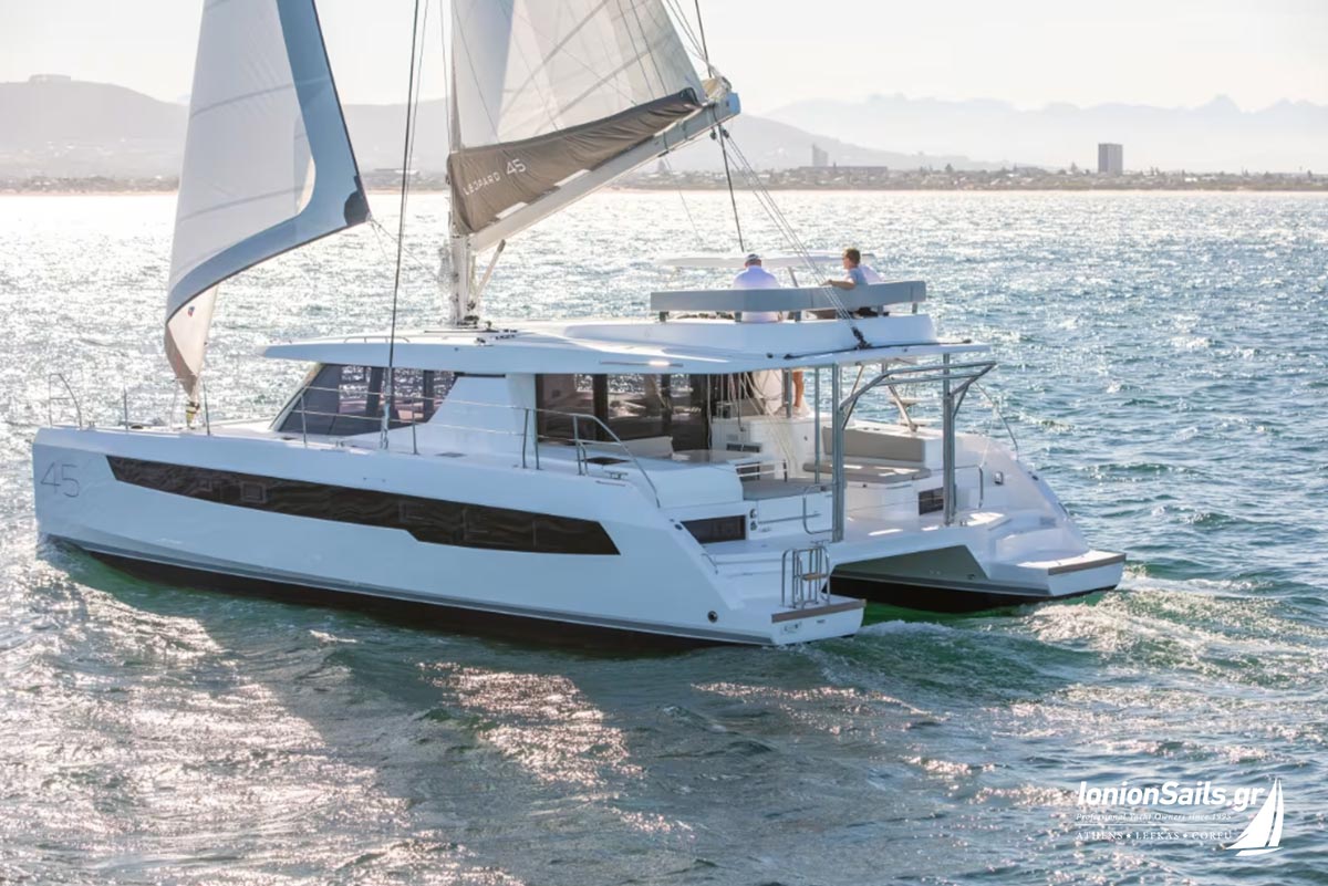 ionionsails.com - charter Leopard 45, Celavie III, catamaran